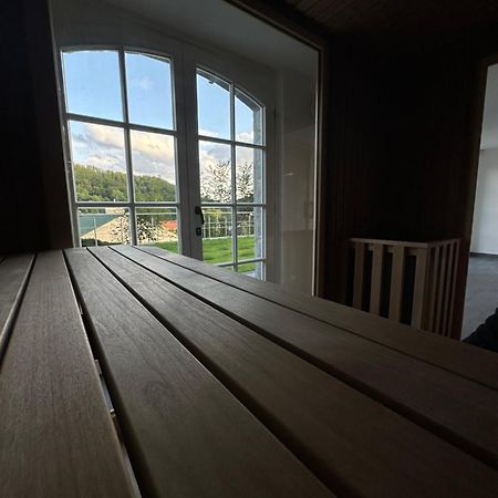 Ferienwohnung Blick Thyratal Obergeschoss Stolberg  Bagian luar foto