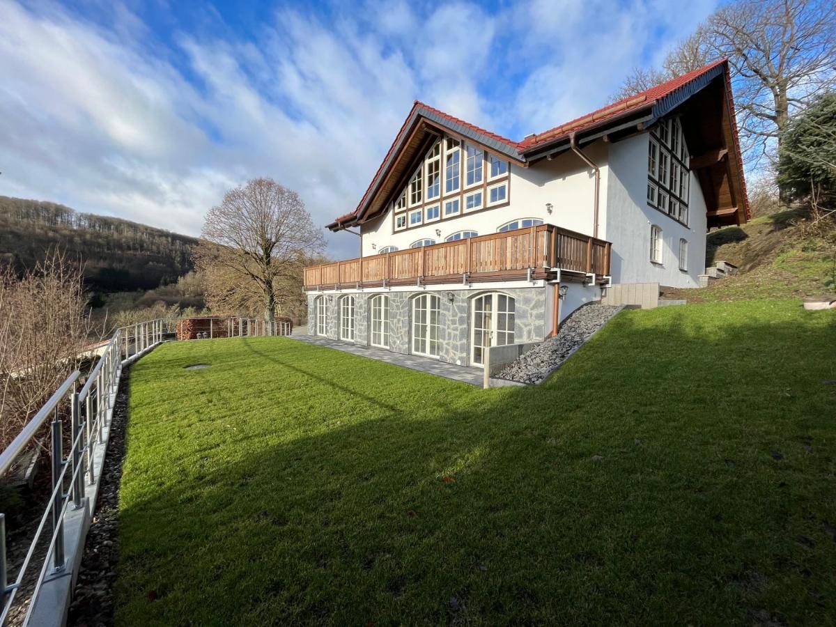 Ferienwohnung Blick Thyratal Obergeschoss Stolberg  Bagian luar foto