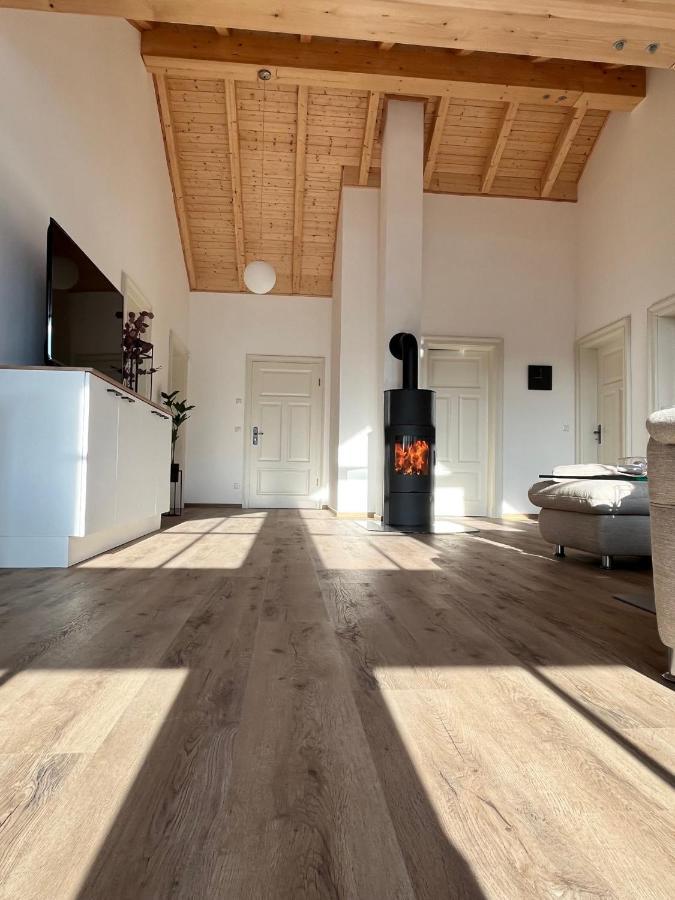 Ferienwohnung Blick Thyratal Obergeschoss Stolberg  Bagian luar foto