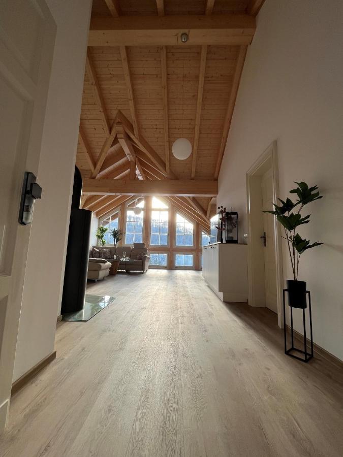 Ferienwohnung Blick Thyratal Obergeschoss Stolberg  Bagian luar foto