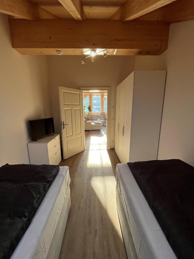 Ferienwohnung Blick Thyratal Obergeschoss Stolberg  Bagian luar foto