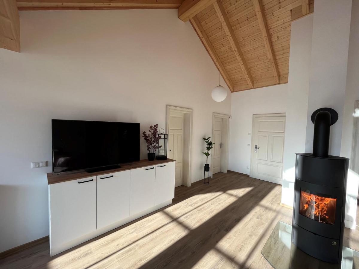 Ferienwohnung Blick Thyratal Obergeschoss Stolberg  Bagian luar foto