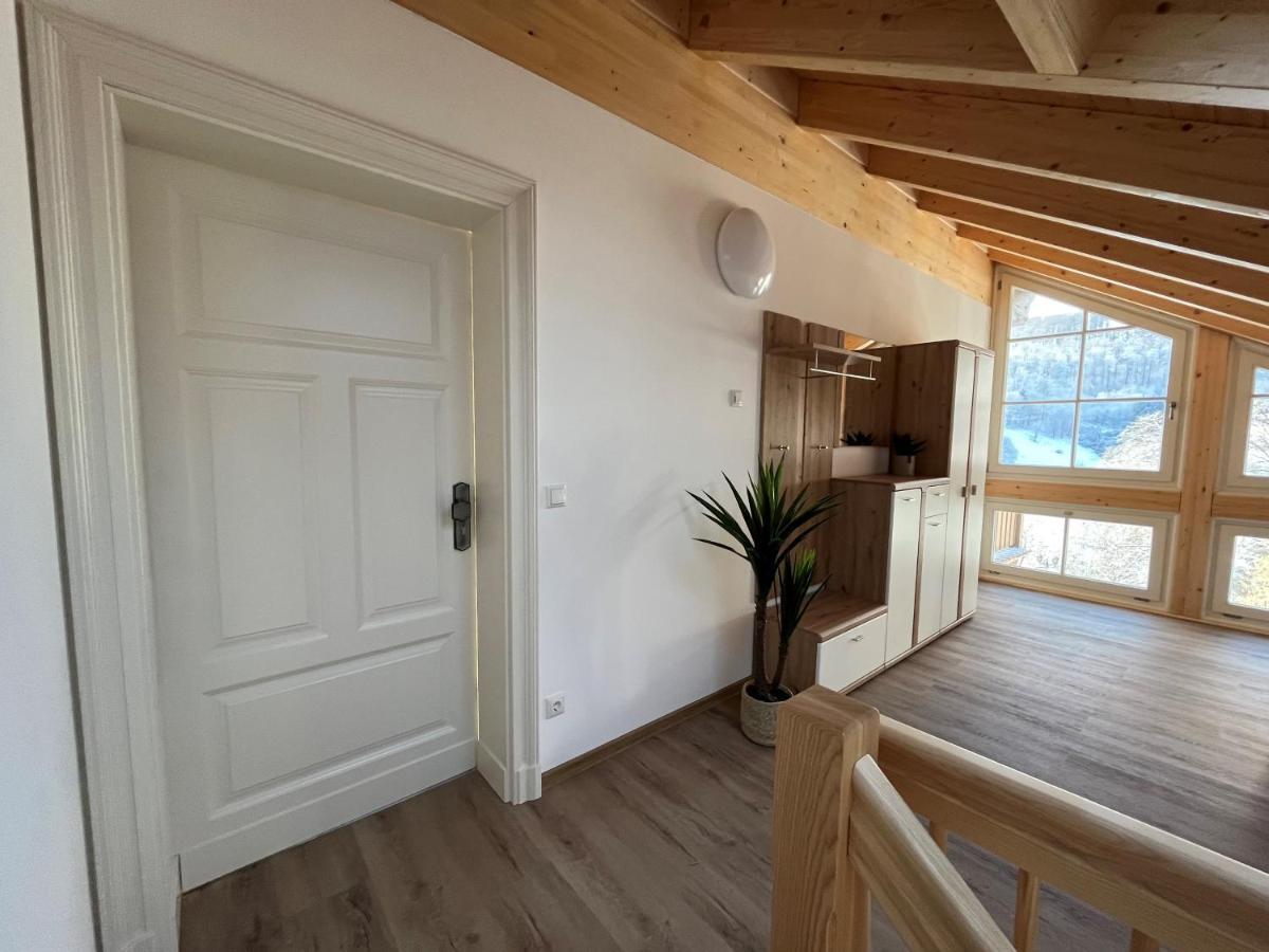 Ferienwohnung Blick Thyratal Obergeschoss Stolberg  Bagian luar foto