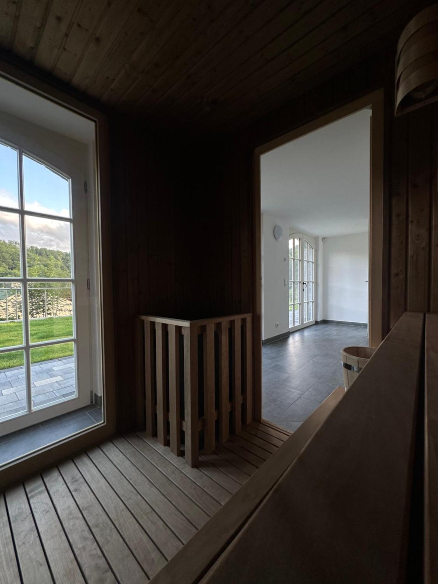 Ferienwohnung Blick Thyratal Obergeschoss Stolberg  Bagian luar foto