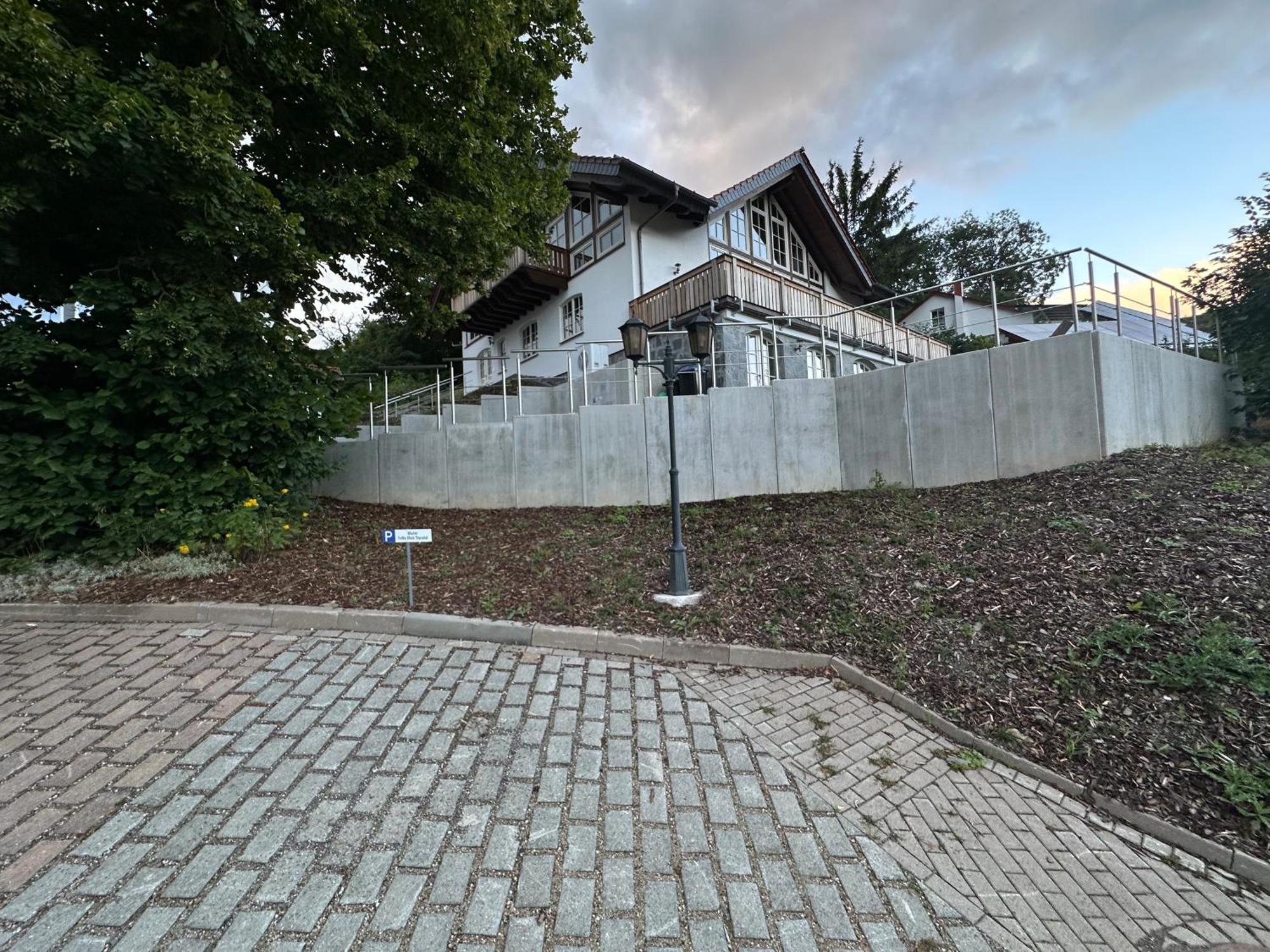 Ferienwohnung Blick Thyratal Obergeschoss Stolberg  Bagian luar foto