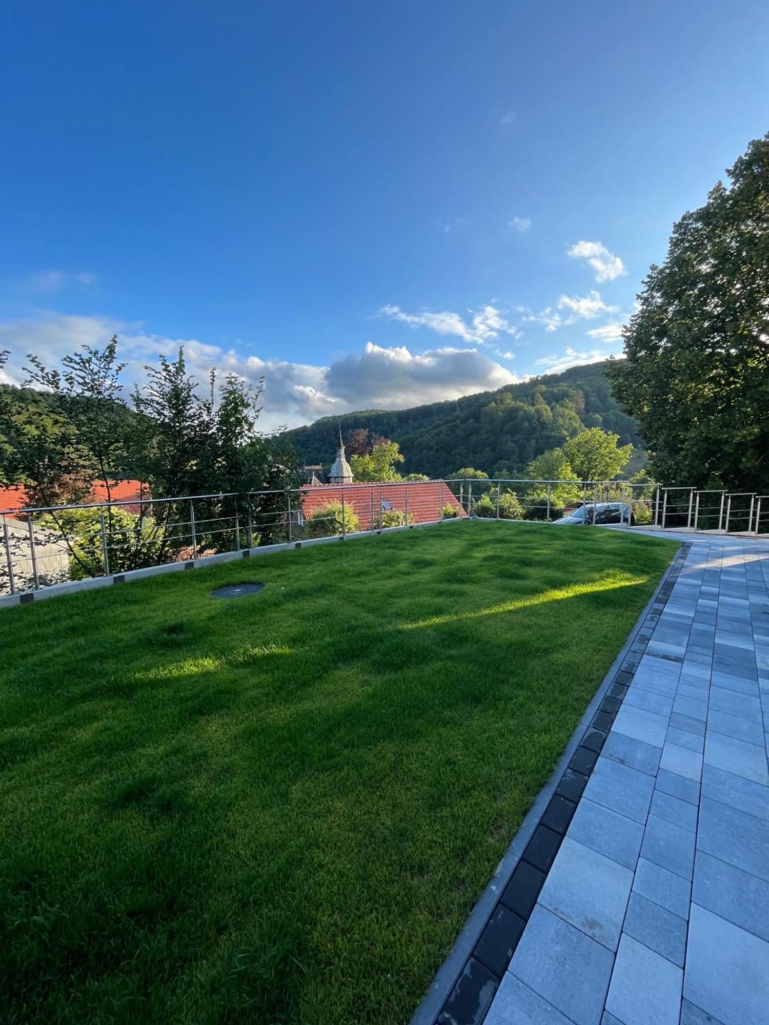 Ferienwohnung Blick Thyratal Obergeschoss Stolberg  Bagian luar foto