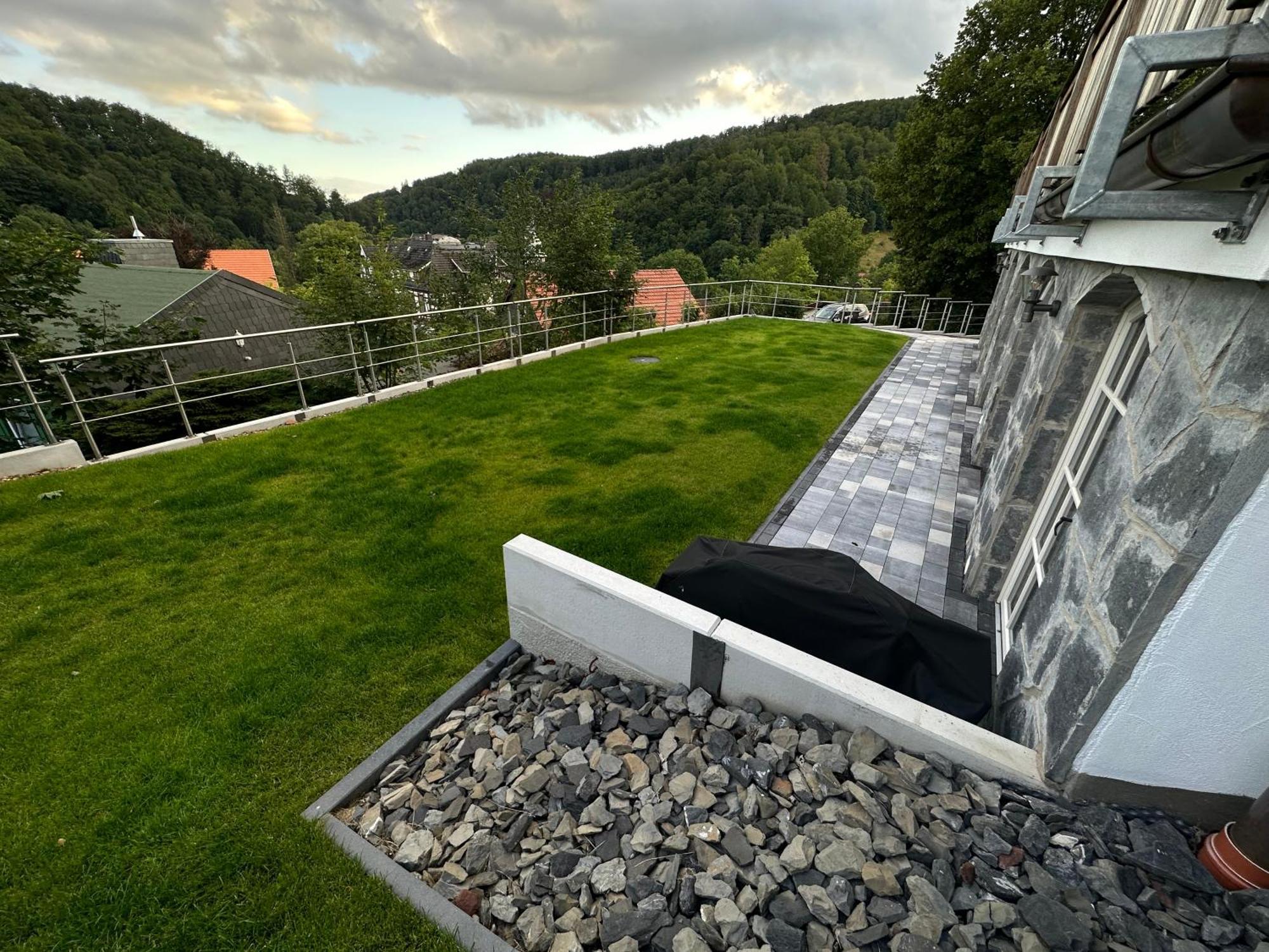 Ferienwohnung Blick Thyratal Obergeschoss Stolberg  Bagian luar foto